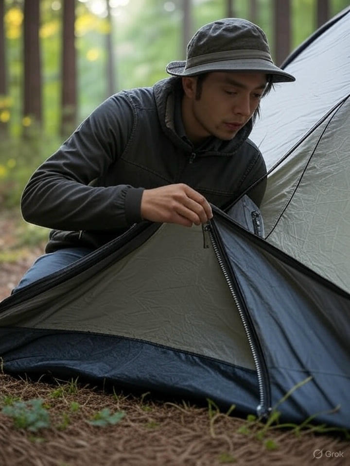 How to Fix a Tent Zipper?