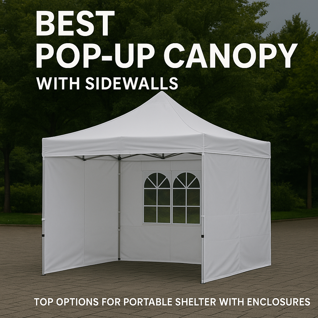 Best Pop Up Canopy With Sidewalls