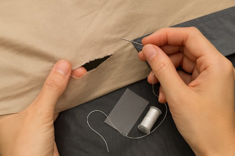 How to Repair Torn Tent