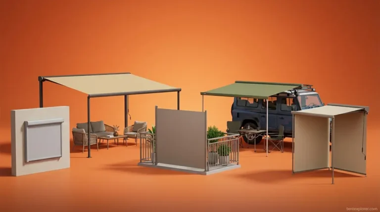 Best retractable side awning comparison featuring five top-rated patio and vehicle models