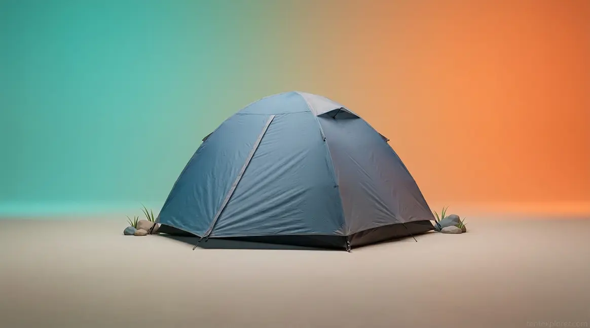What is a dome tent? A modern freestanding camping shelter pitched outdoors