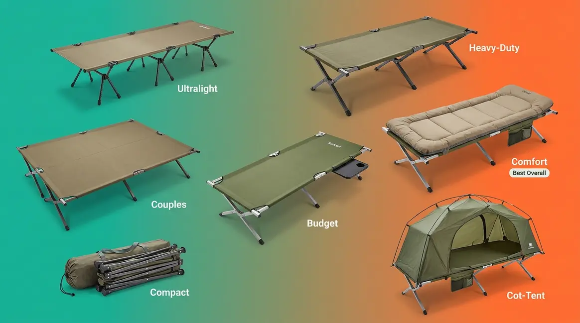 Best Camping Cots 2026: 7 Tested Picks for Every Camper