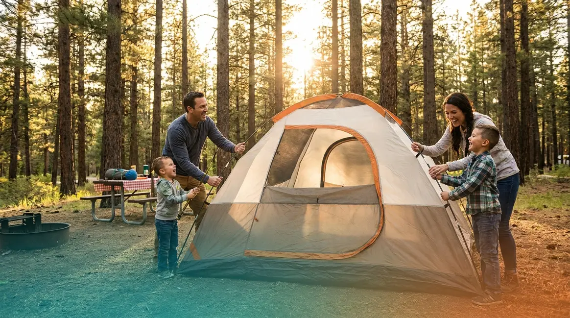 Family Camping Guide for Beginners: The No-Tears Blueprint