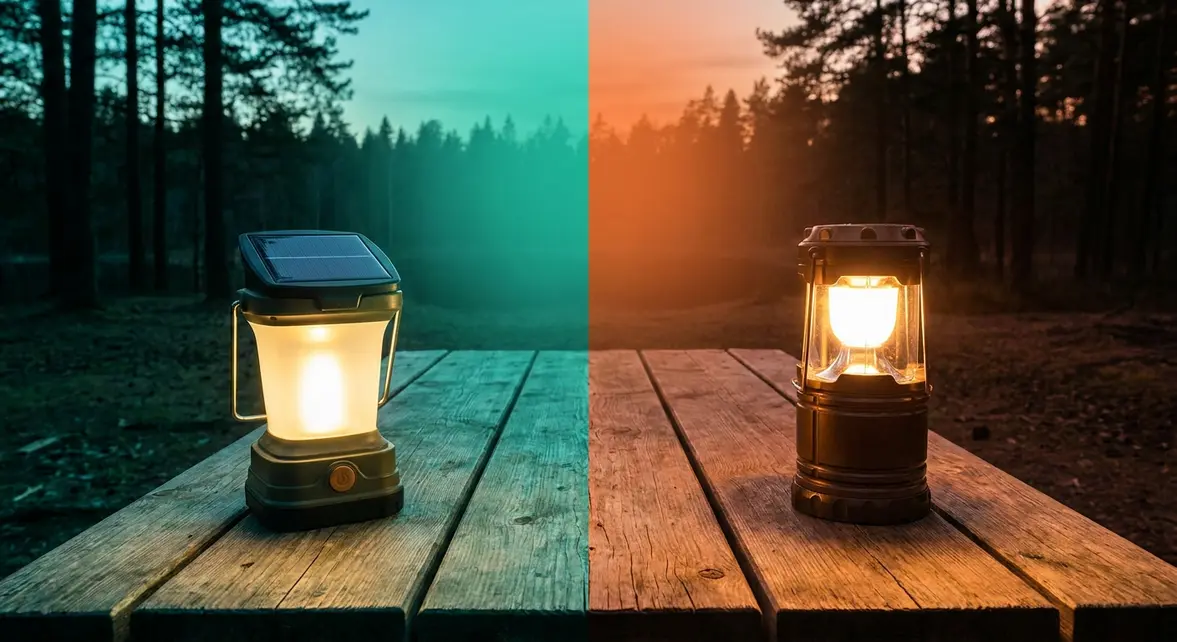 Solar vs Battery Camping Lanterns: Which Wins in 2026?