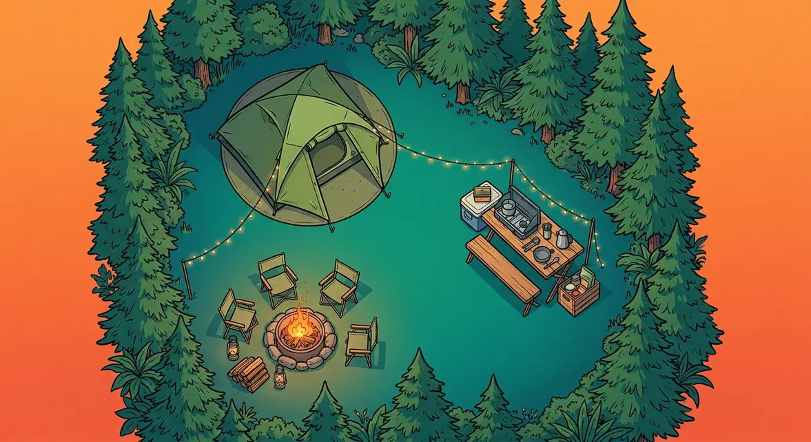 Campsite Layout Ideas: Beginner’s Complete Guide (2026)