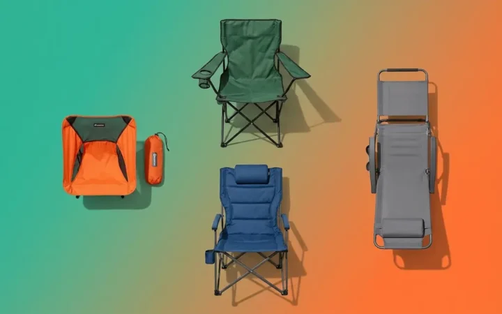 How to choose camping chairs — four chair styles compared side by side for beginners