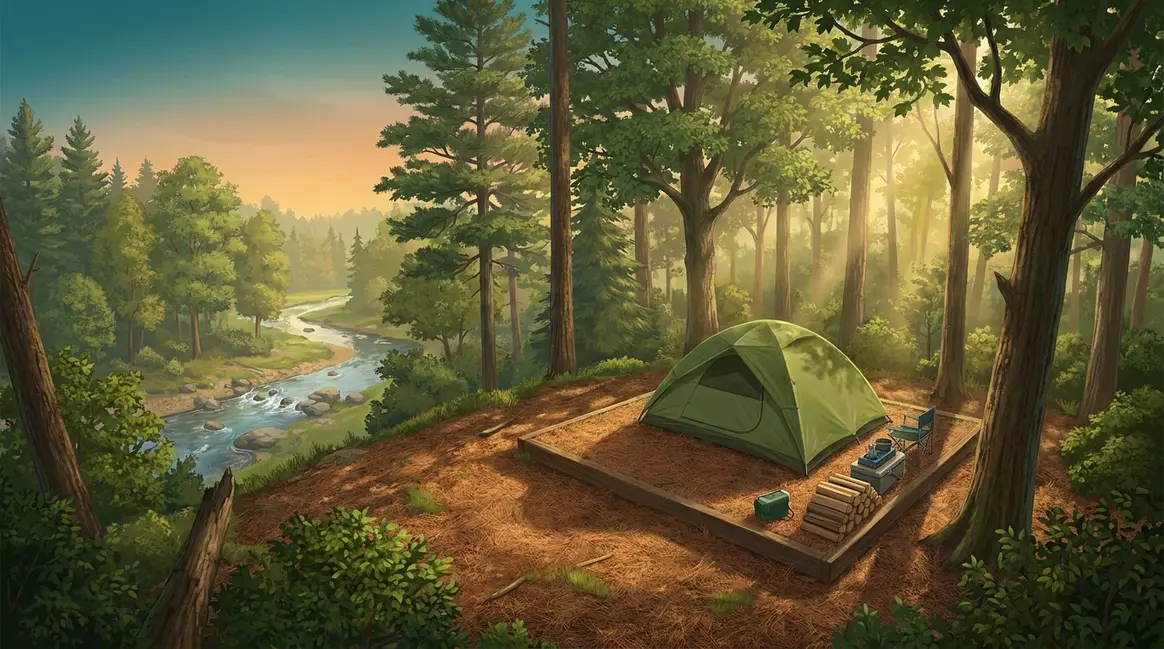 How to Choose a Campsite: Beginner’s Safety Guide