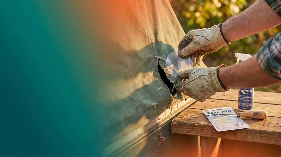 How to Repair Tent Trailer Canvas: 4-Step Fix Guide